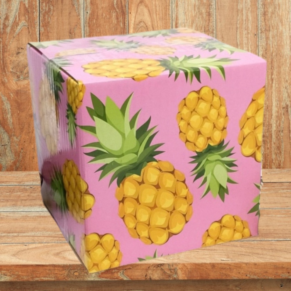 CLEARANCE 10 (6X6X6) Pineapple Boxes PRICE IS FIRM - Picture 5 of 7
